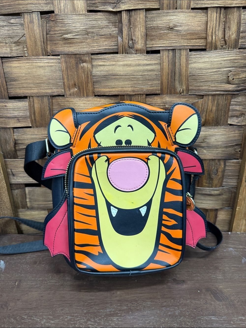 Loungefly Disney Winnie The Pooh Halloween Tigger Cosplay Passport Bag
